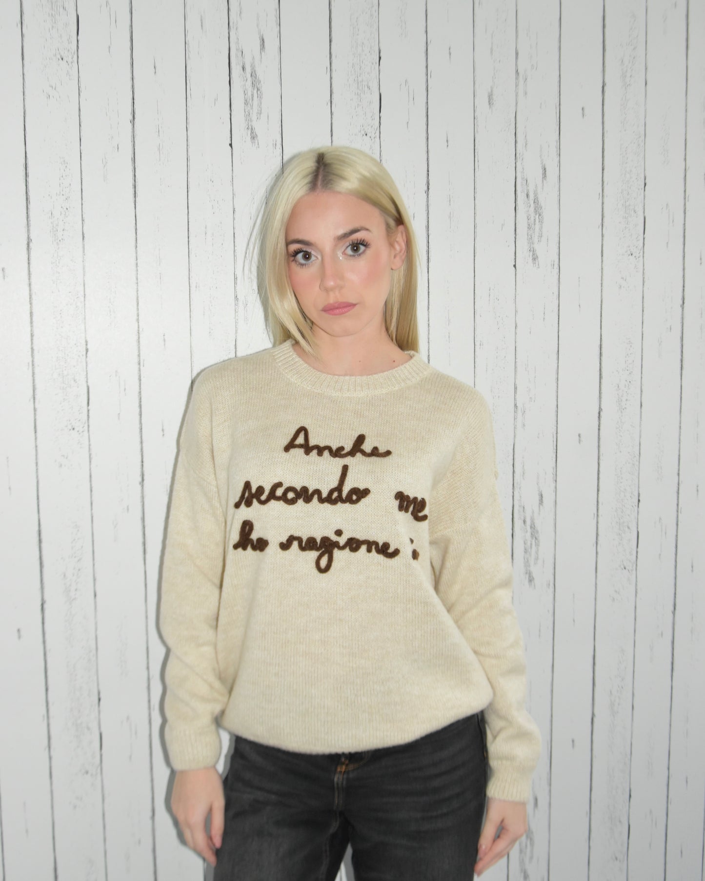 Maglione “ ho ragione io”