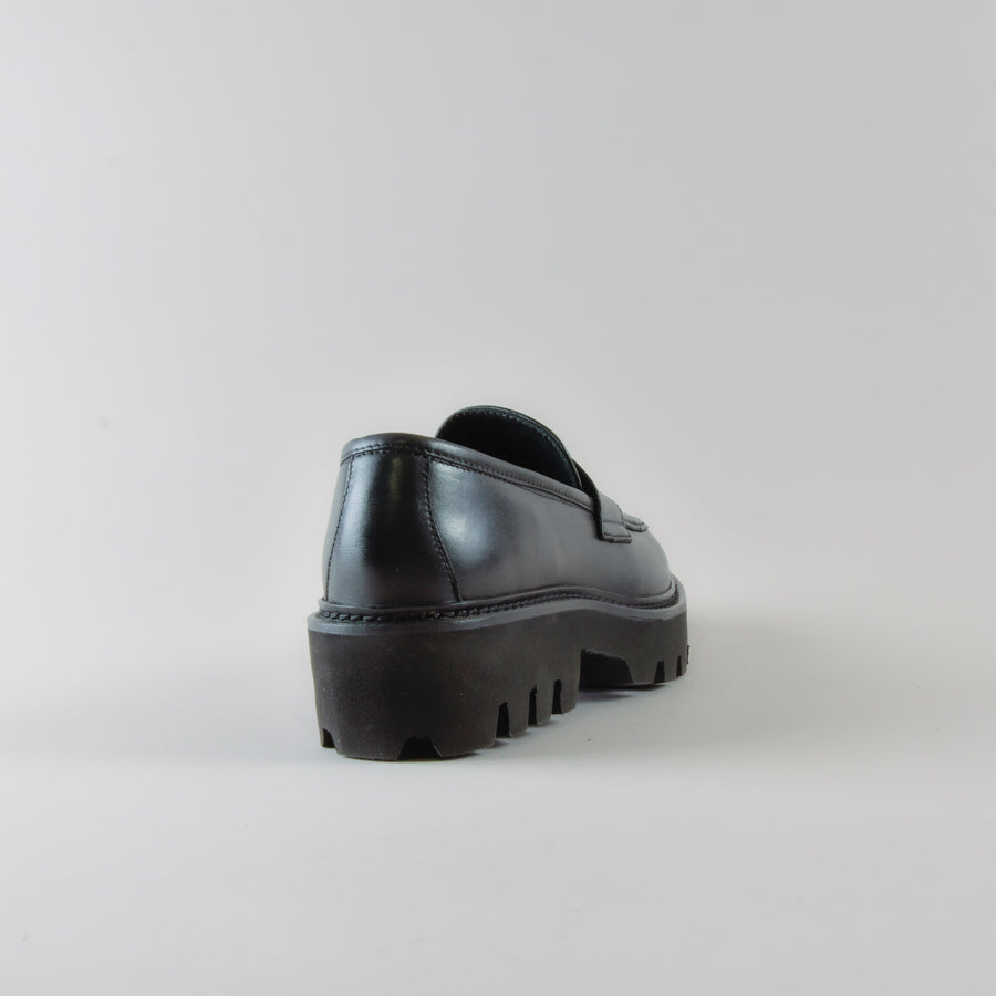 Mocassino Francesca in pelle Nera