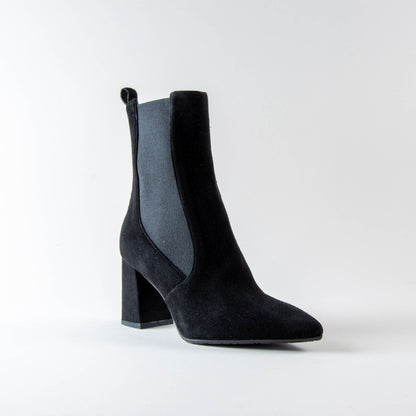 Stivaletto Boston – Camoscio Nero