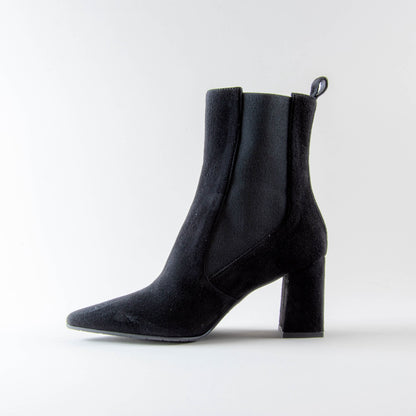 Stivaletto Boston – Camoscio Nero