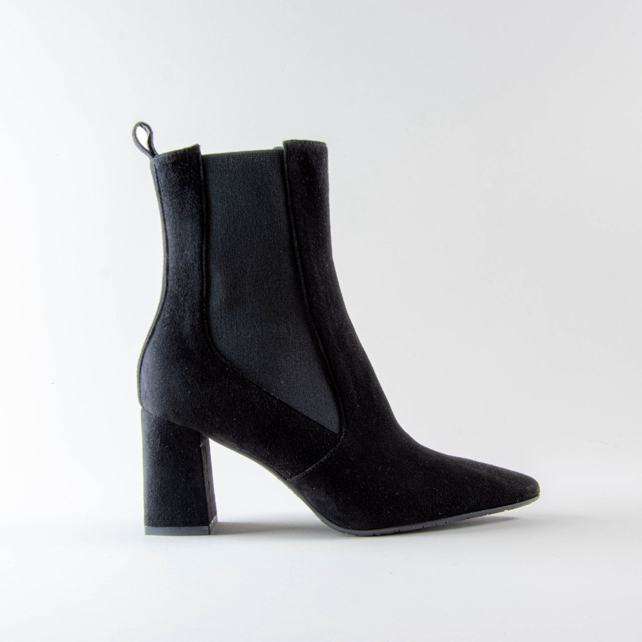 Stivaletto Boston – Camoscio Nero