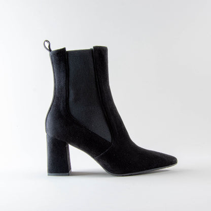 Stivaletto Boston – Camoscio Nero