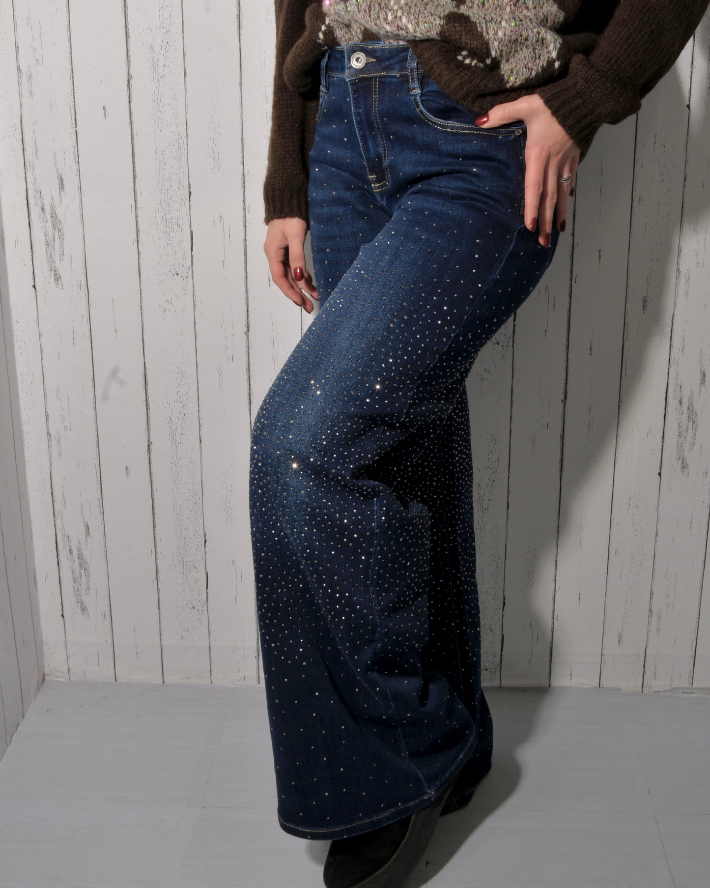 Jeans con Strass