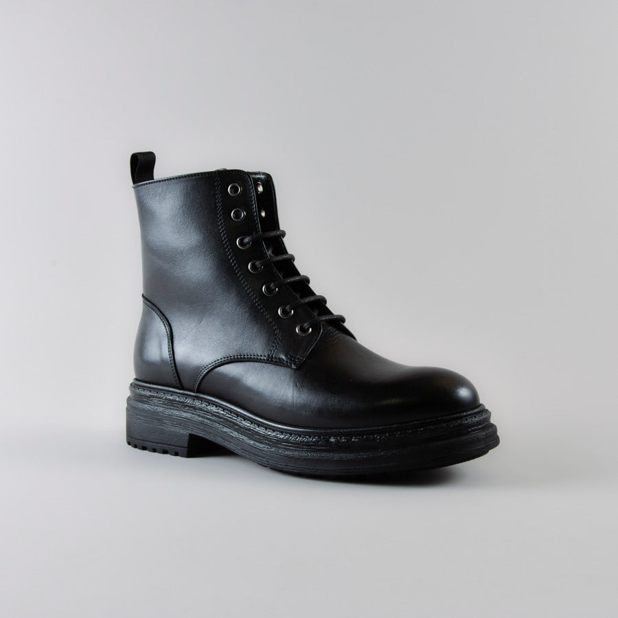 Anfibio Jessy in pelle nera