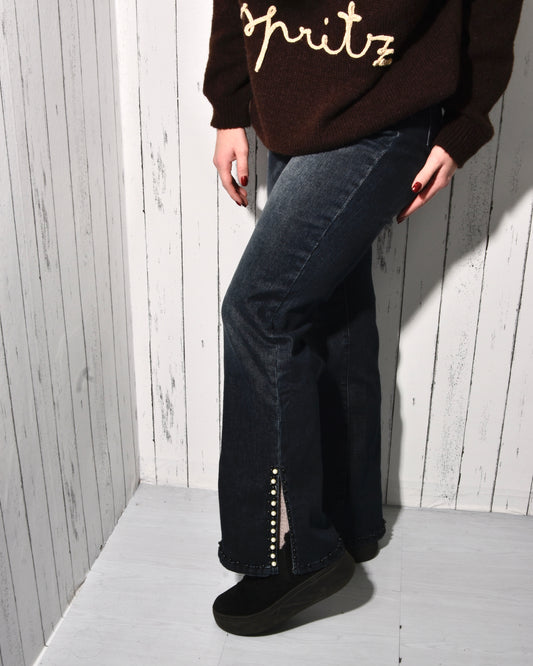 Jeans con perle