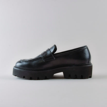 Mocassino Francesca in pelle Nera