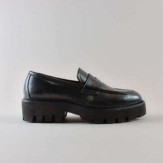 Mocassino Francesca in pelle Nera