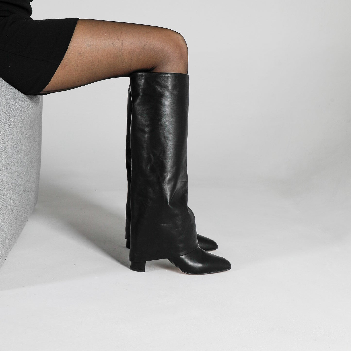 Stivale Brianna 70mm in vera pelle