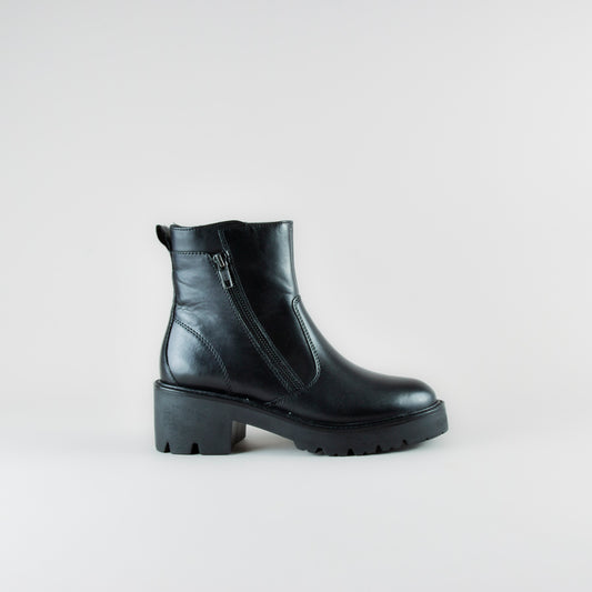 Stivaletto in Pelle Nera