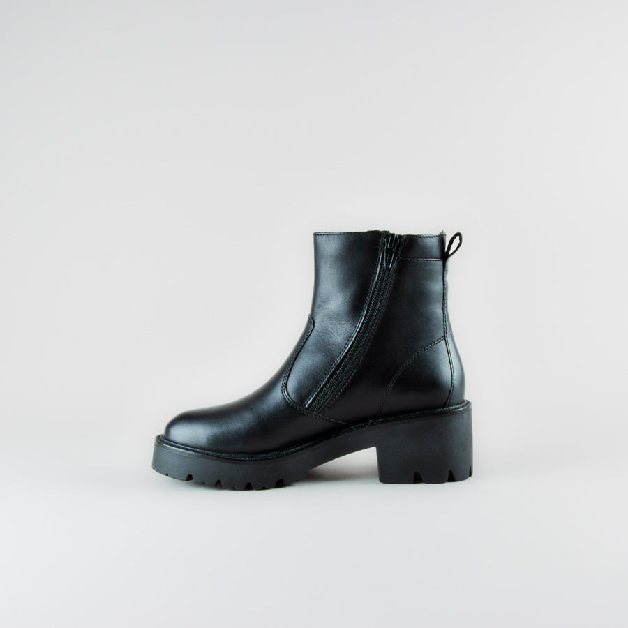 Stivaletto in Pelle Nera